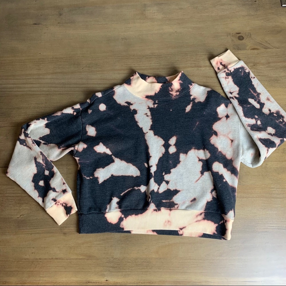Wild fable crop mock neck sweatshirt